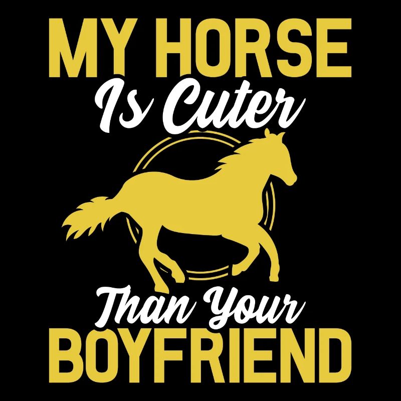 Mon cheval est plus mignon que ton ami