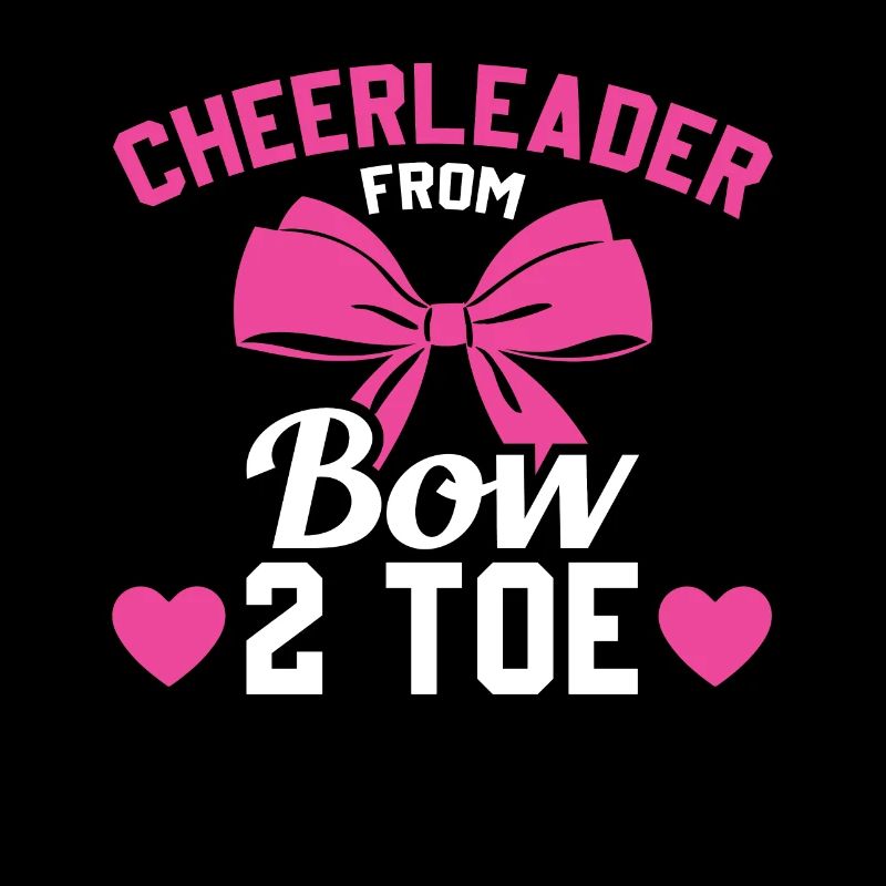 Cheerleader from bow 2 toe