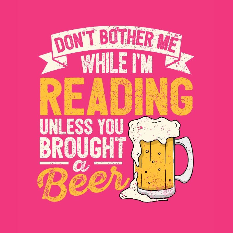 Don't bother me while reading beer lovers