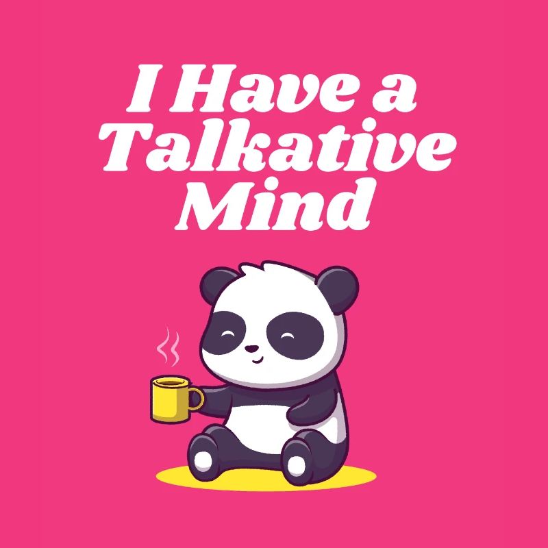 I have a talkative mind introverted