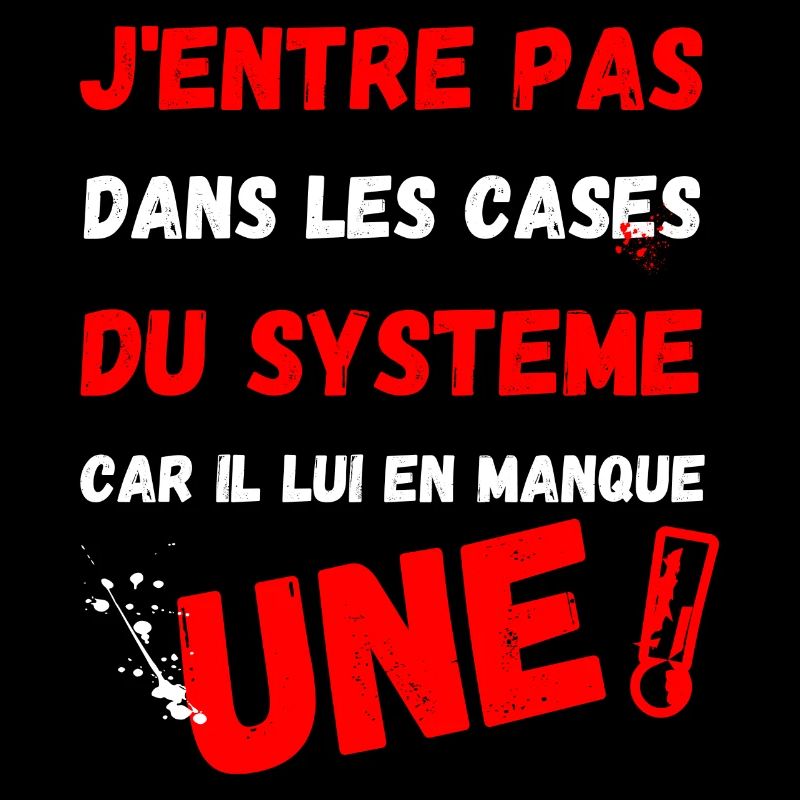 J'entre pas dans les cases