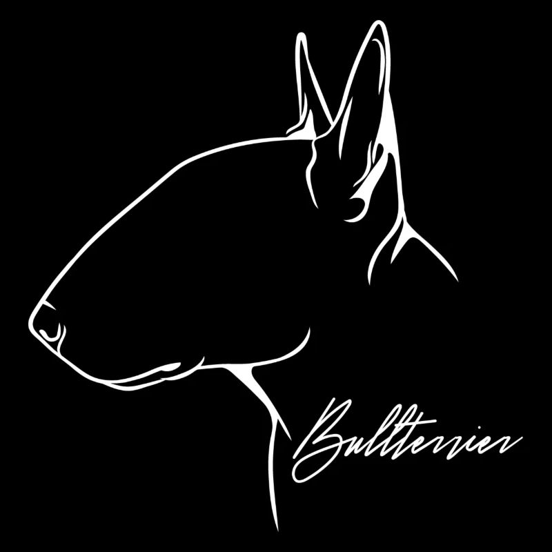 Bullterrier Profil Hunde Hund Wilsigns