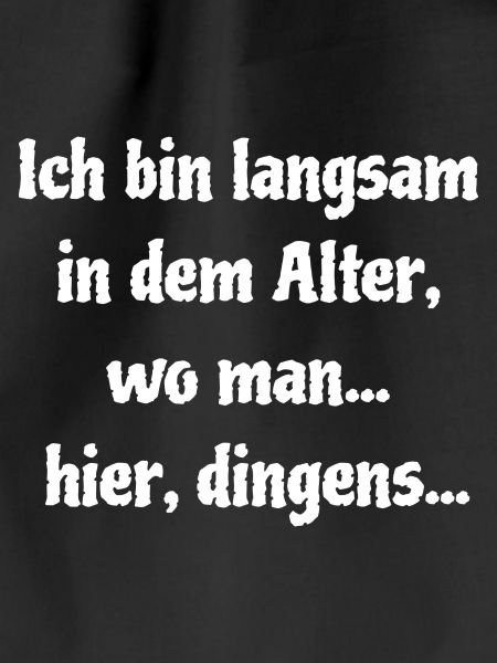 Langsam In Dem Alter