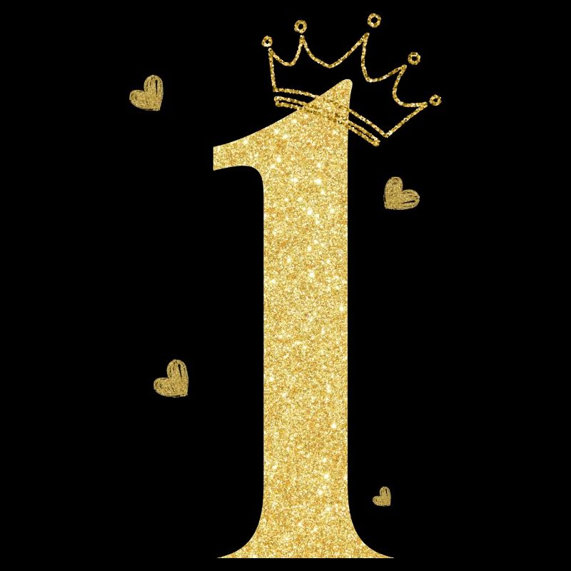 1st anniversary golden crown