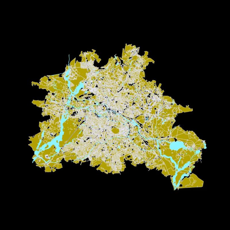 Plan de Berlin Plan urbain