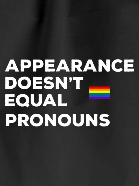 Appearance-no same pronouns