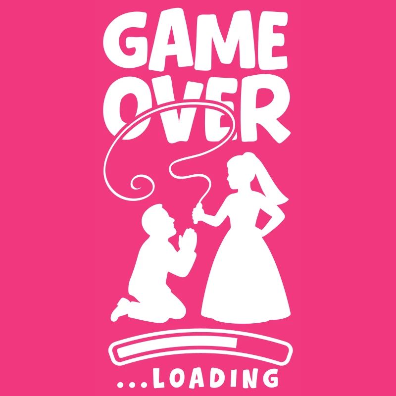 Game Over Hochzeit Ehepaar