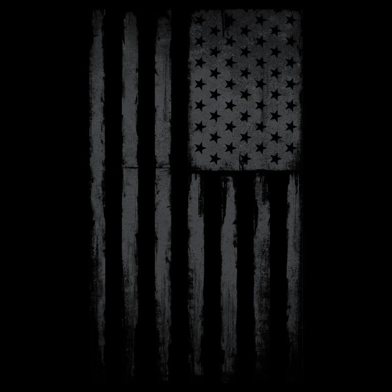 Black American flag