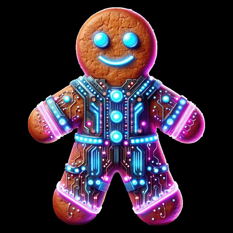 Cyberpunk Lebkuchenmännchen