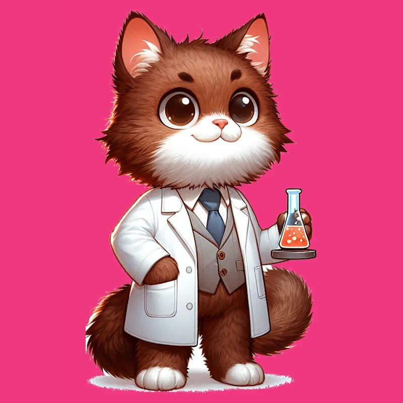 Chat mignon scientifique