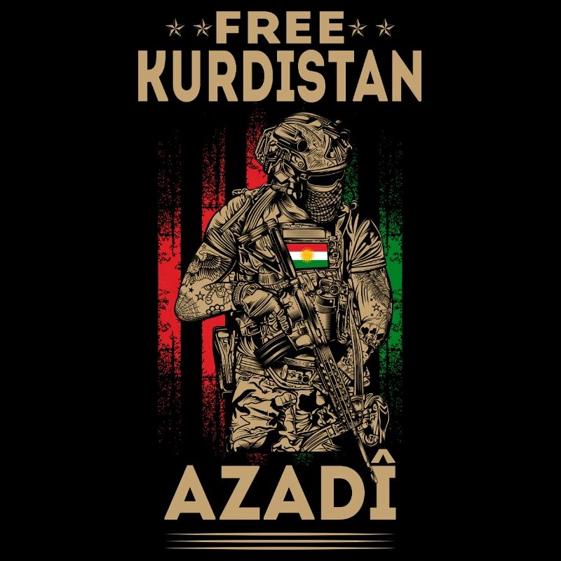 Kurdistan Flagge Bakur Bashur Rojava Rojhlt Newroz