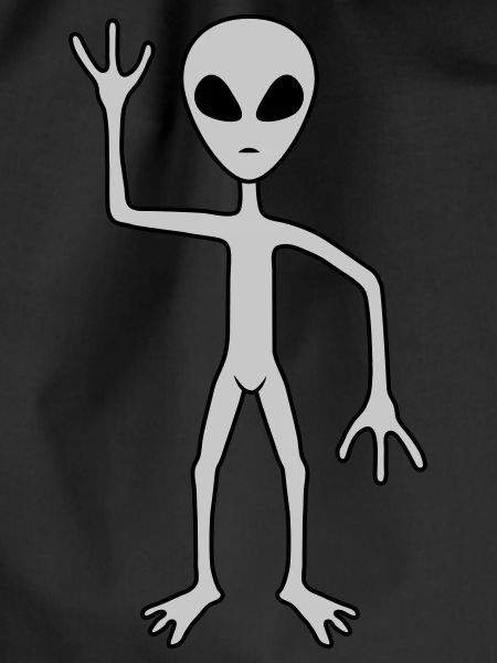 Science Fiction Alien beckons