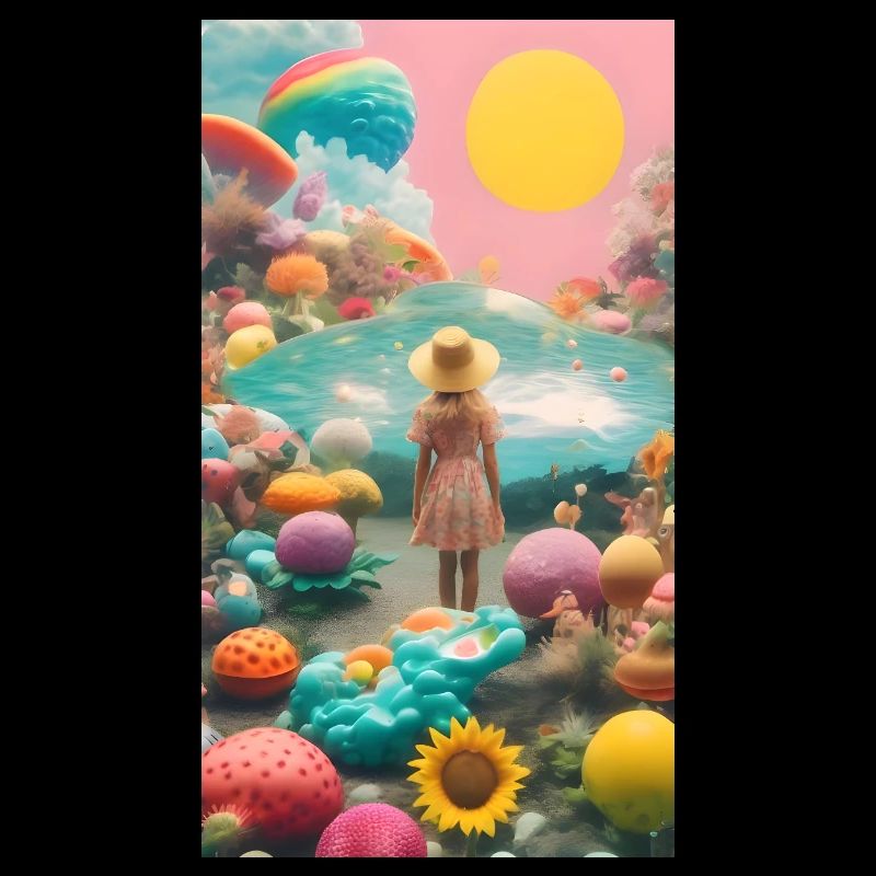 Mädchen im Wunderland
