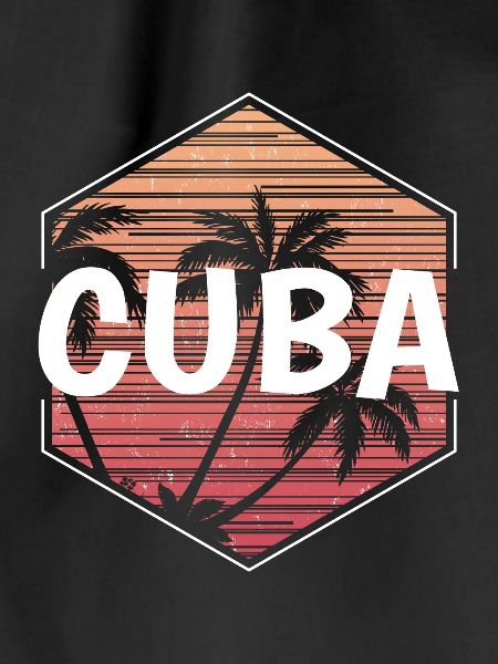 Cuba Beach Vacation Souvenir