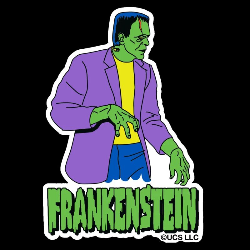 Universal Monsters Frankenstein L'écriture Verte