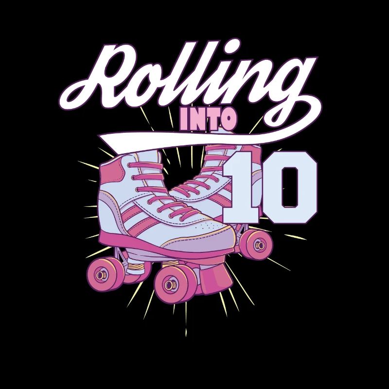 Rolling Into 10 Roller Skating Birthday Party