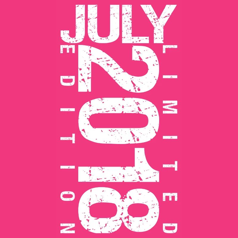 Juli 2018 Juli Geburtstagsgeschenk Juli 2018