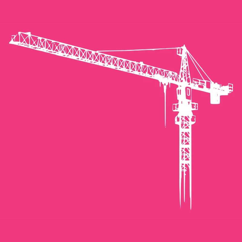 Kran, Turmdrehkran, crane No.: 2 hell (Bitmap)