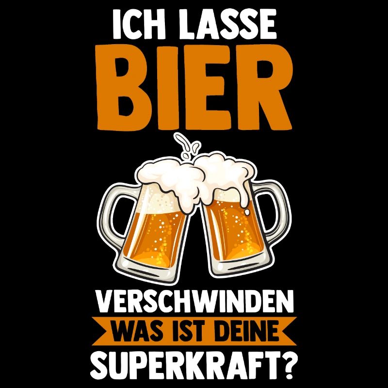 Ich lasse Bier verschwinden