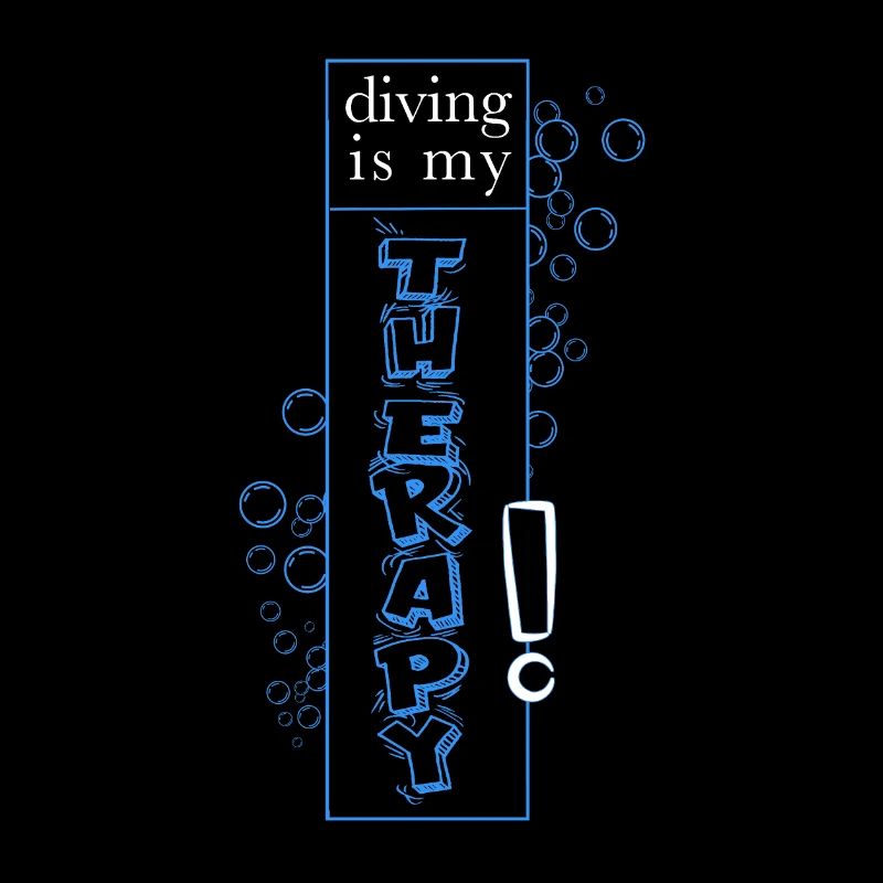 Diving is my therapy