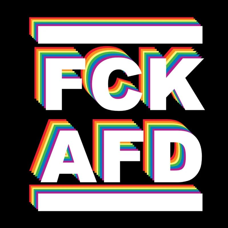 FCK AFD Rainbow