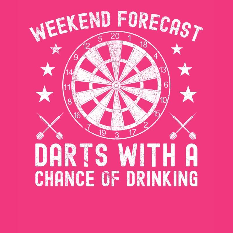 Darts Funny Weekend Drinking Play Darts Player