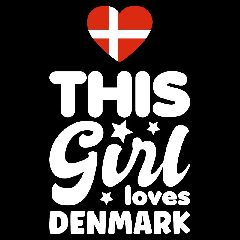 Danemark drapeau Scandinavie Drapeau danois coeur