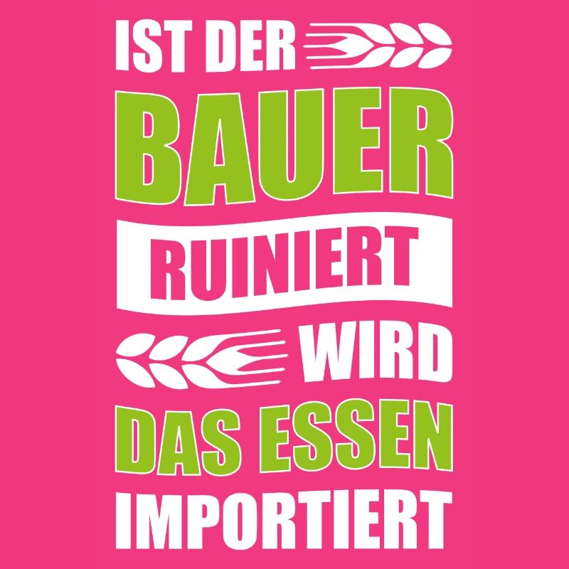 Ist Der Bauer Ruiniert Wird Das Essen Importiert