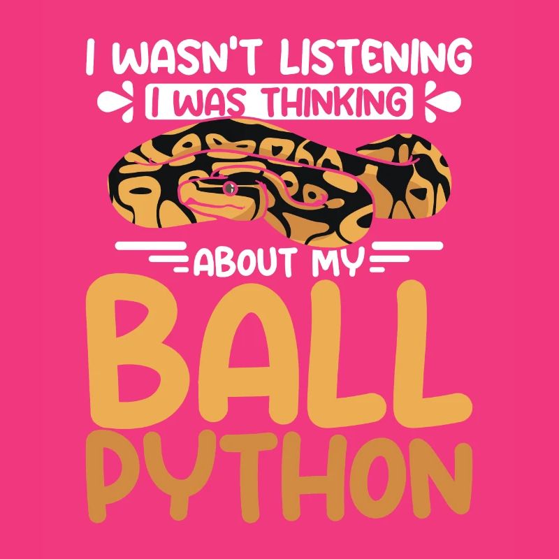 Je pensais à mon python royal