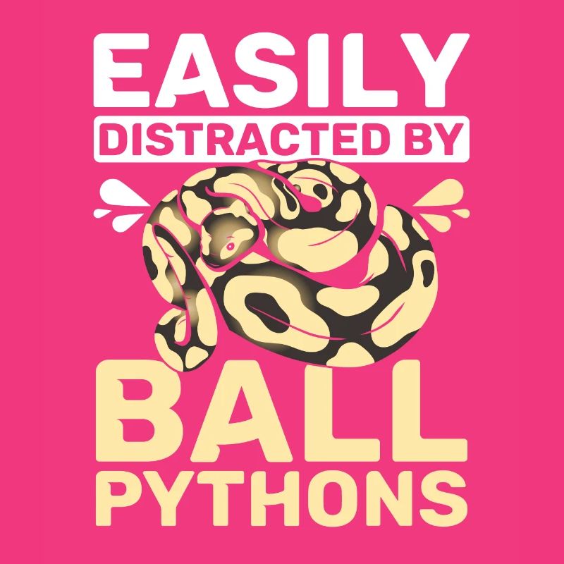 Easily distracted by ball pythons