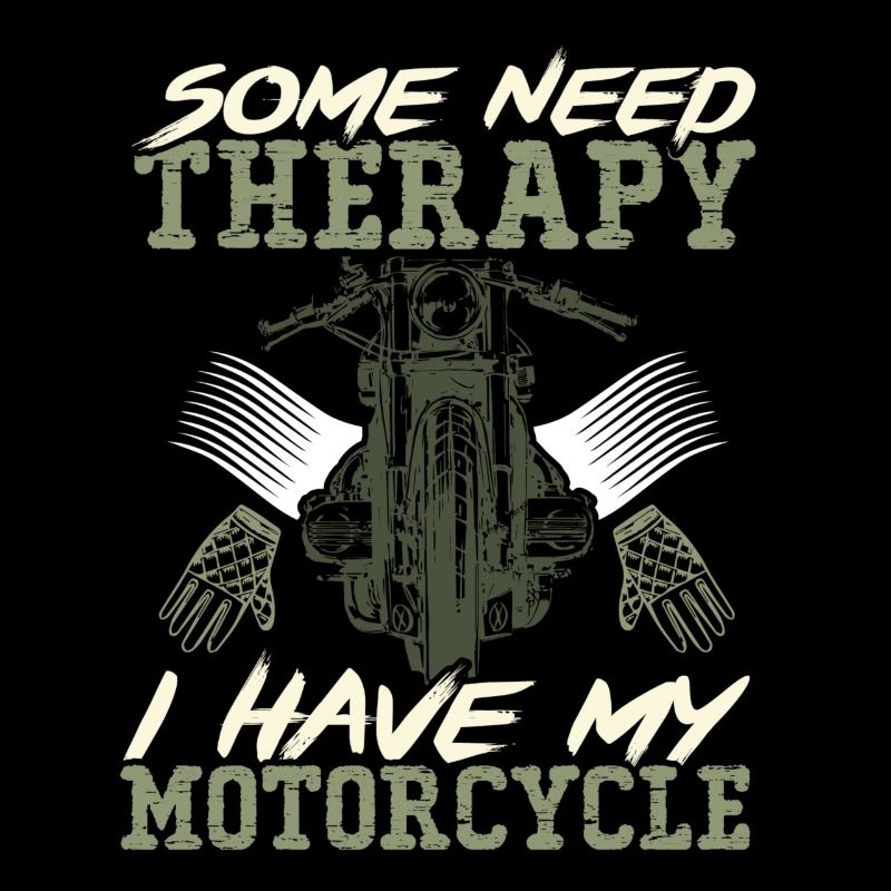 Motorcycle Therapy Biker