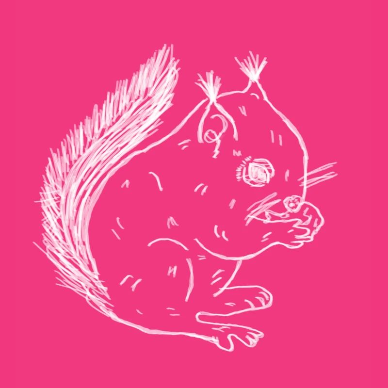 Squirrel white