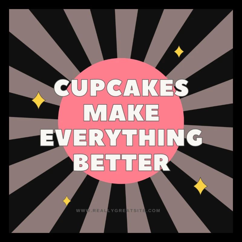 Retro Cupcake