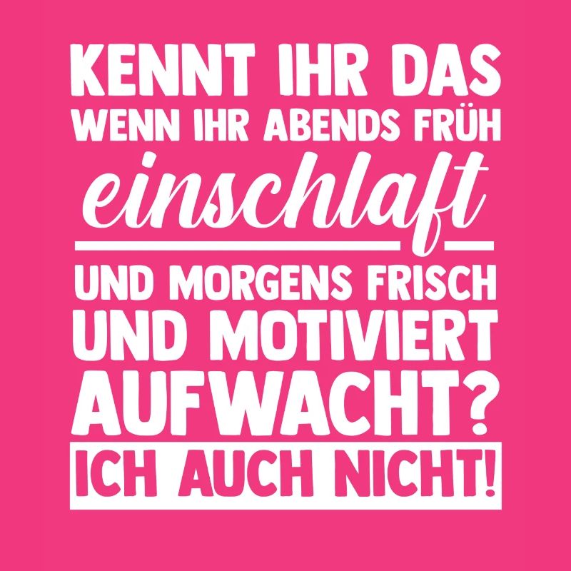 Faulenzer Langschläfer Motivation