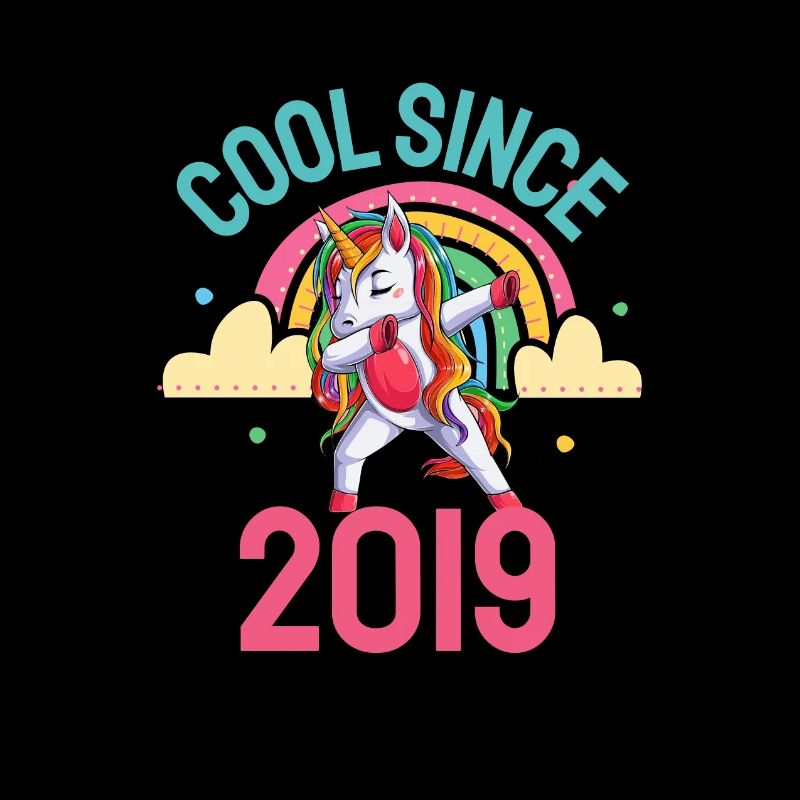 Cool seit 2019 Dabbing Einhorn 3. Geburtstag