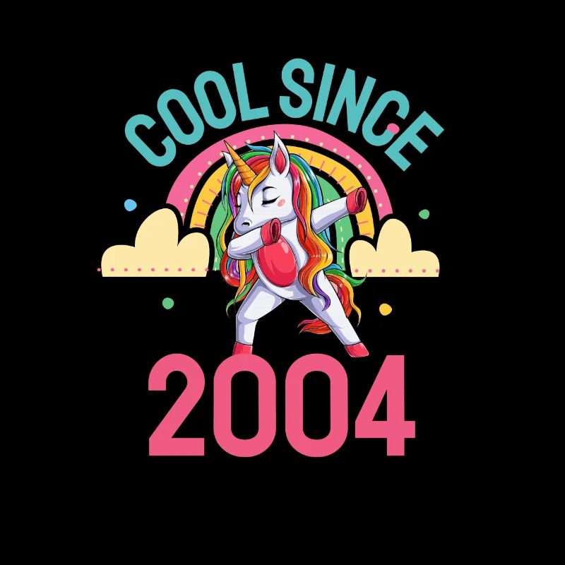 Cool seit 2004 Dabbing Einhorn 18. Geburtstag