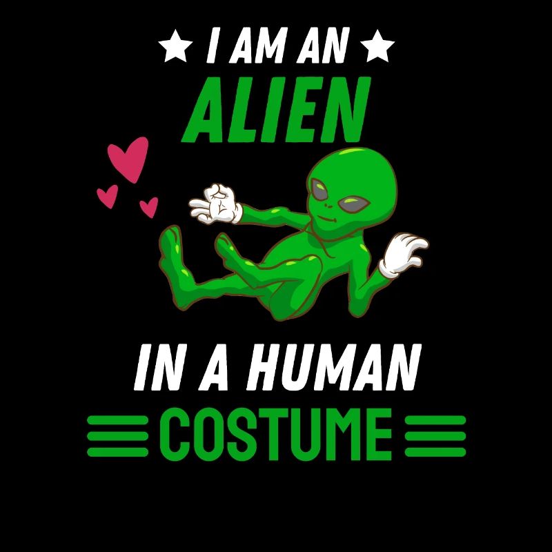 Alien Costume Alien Gift Funny Alien