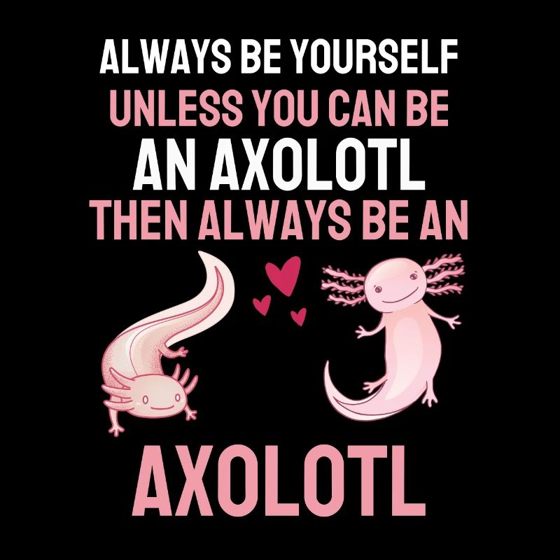 Mexican Salamander Gift Funny Axolotl