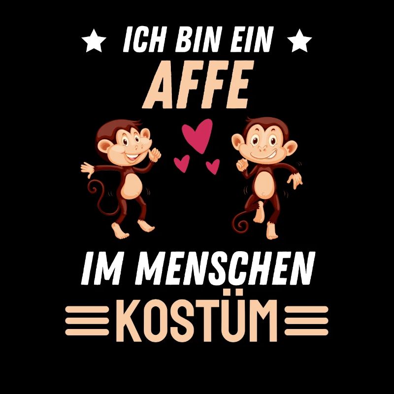 Affen Kostüm Party Schimpansen Geschenk Affe