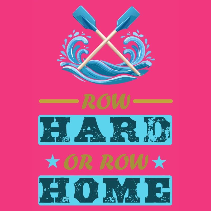 Hart rudern oder nach Hause rudern