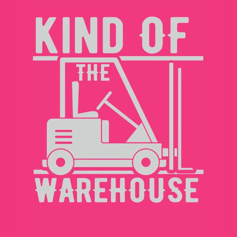 Forklift driver operator funny design