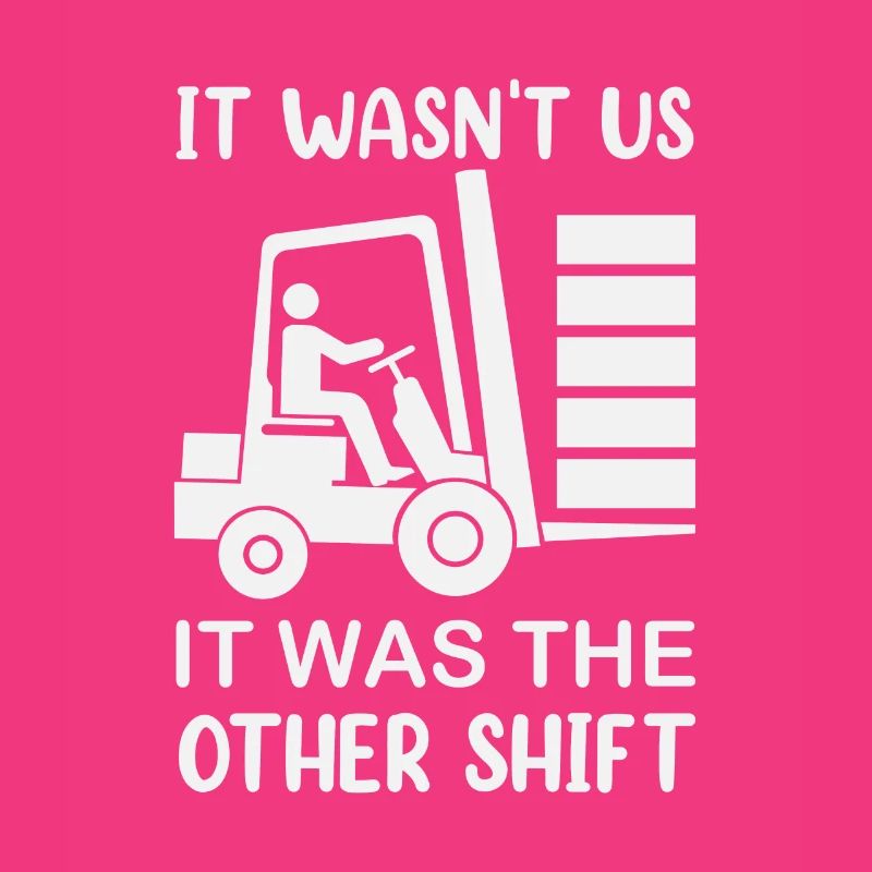 Forklift driver operator funny design