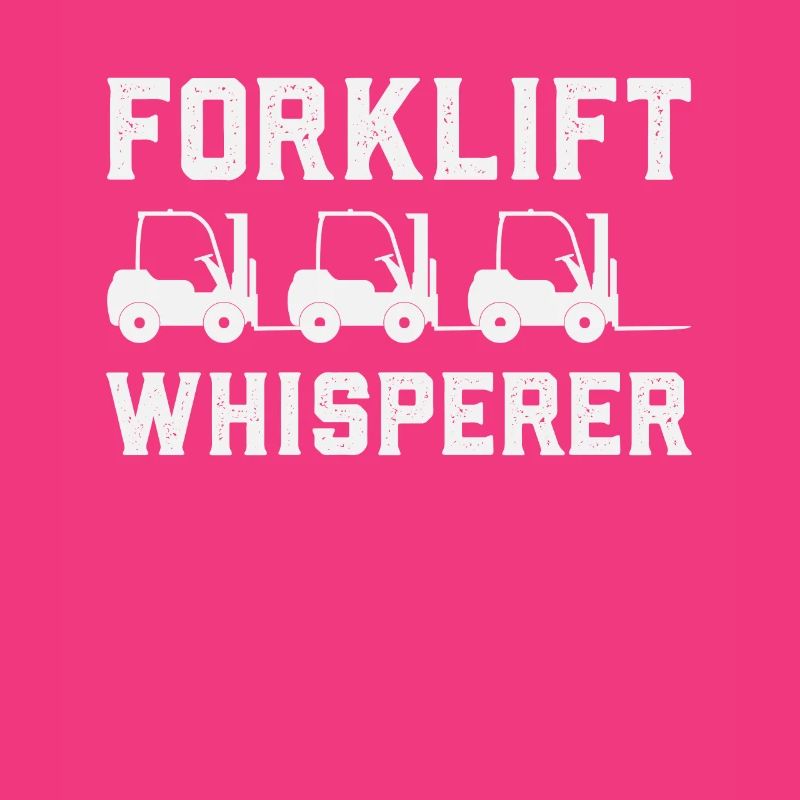 Forklift driver operator funny design