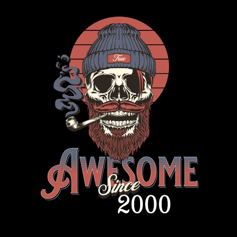 Awesome Since 2000 Vintage Birthday Retro