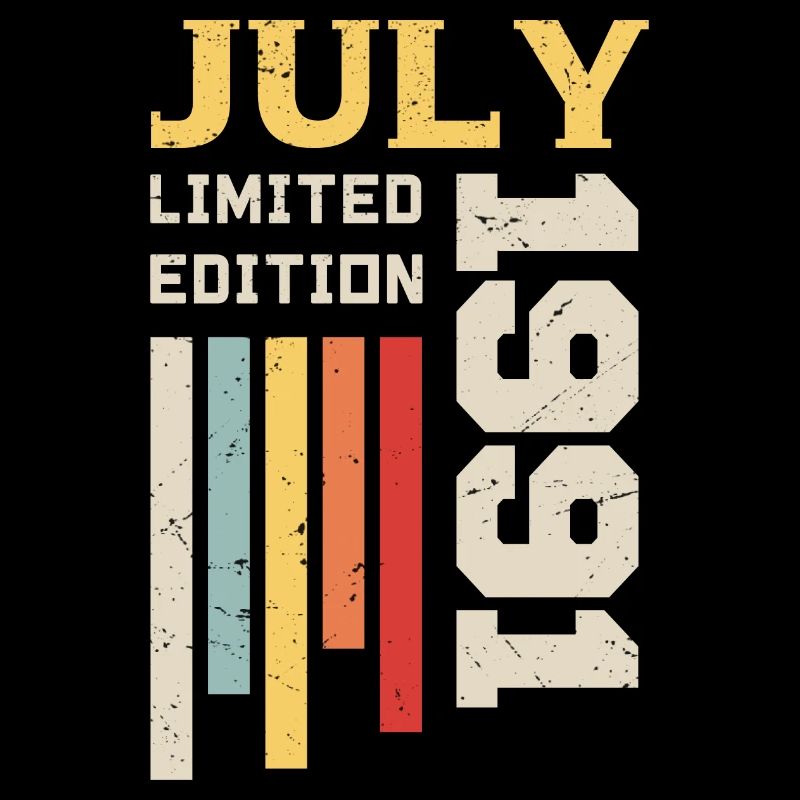 Juli 1991 - Juli 1991 Geburtstagsgeschenk