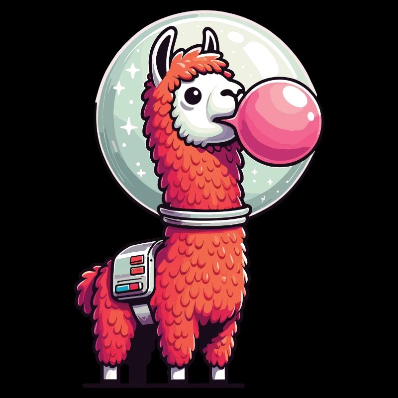 Lama-Astronaut