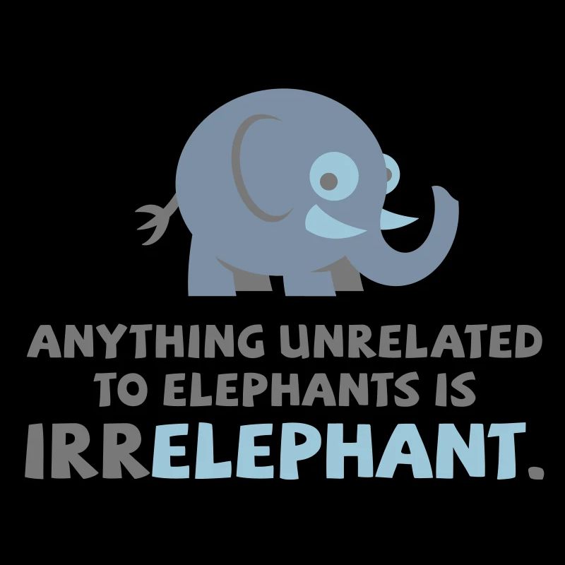 Seulement éléphants ne sont pas irr Elephant!