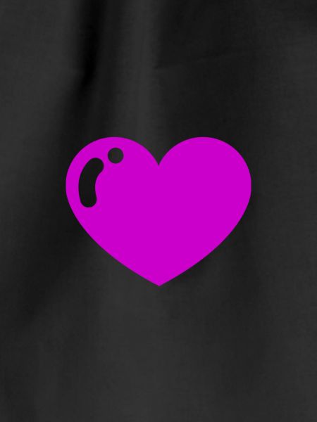 Heart purple