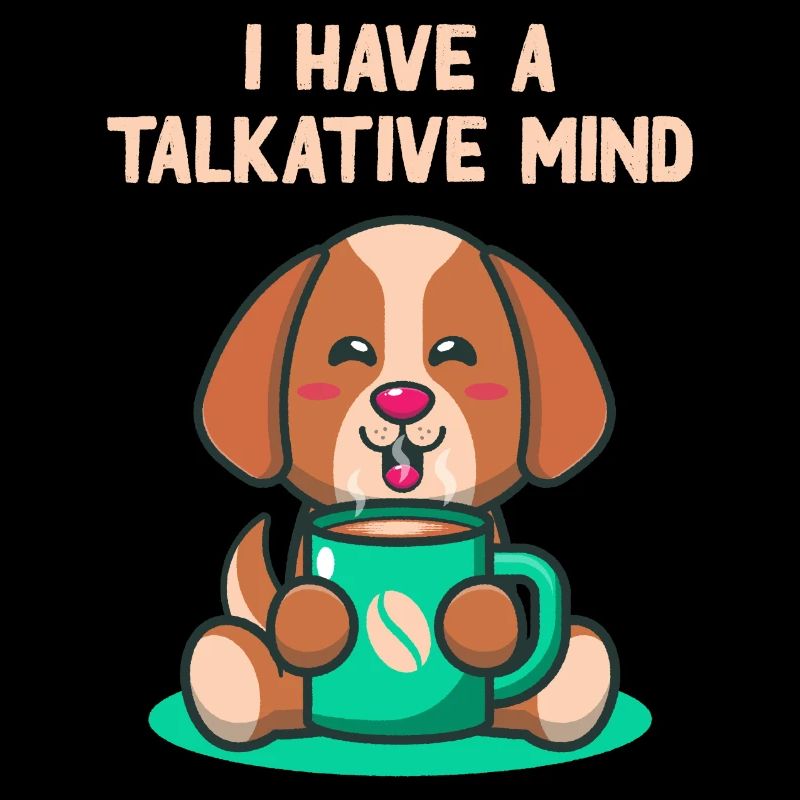 Ich habe einen gesprächigen Geist introvertiertem
