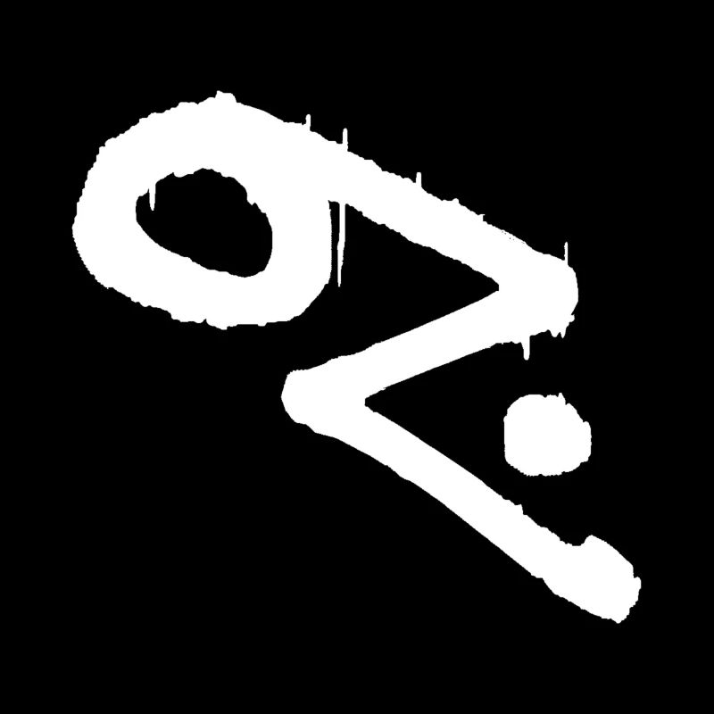 OZ Graffiti Sprayer Logo Hambourg (blanc)